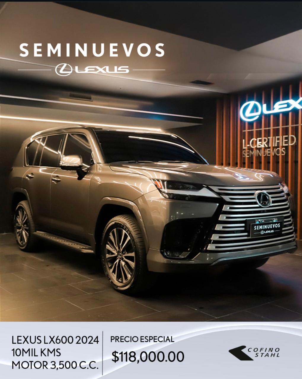 LX600 (VENTA EN CONSIGNACIÓN)